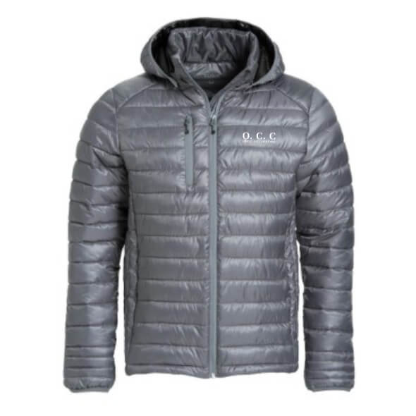 abrigo acolchado occ gris abrigo acolchado occ gris